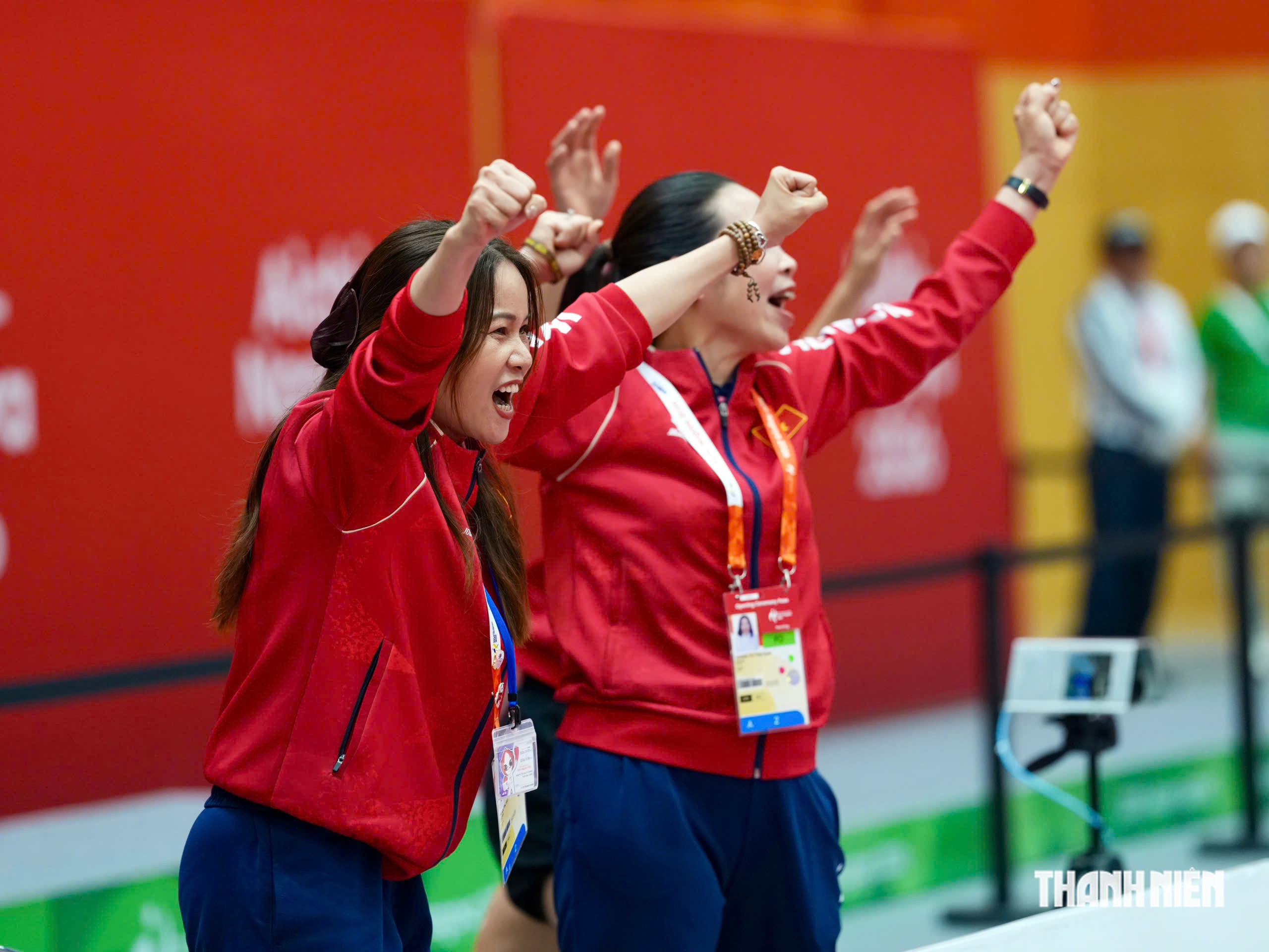 Trận chung kết đặc biệt giành HCV ASIAD sau 20 năm của cầu mây đôi nữ Việt Nam- Ảnh 4.