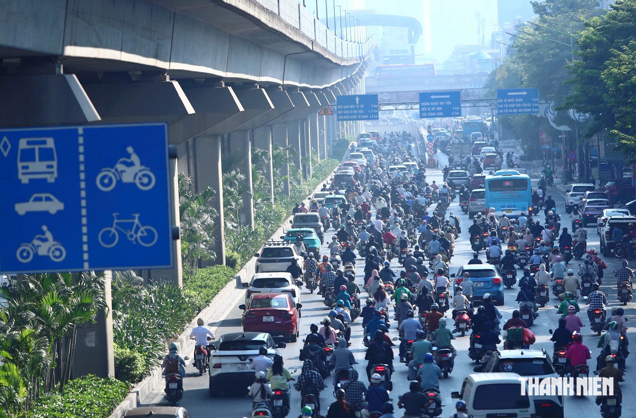 Các trục hướng tâm Hà Nội ùn tắc nghiêm trọng- Ảnh 4.