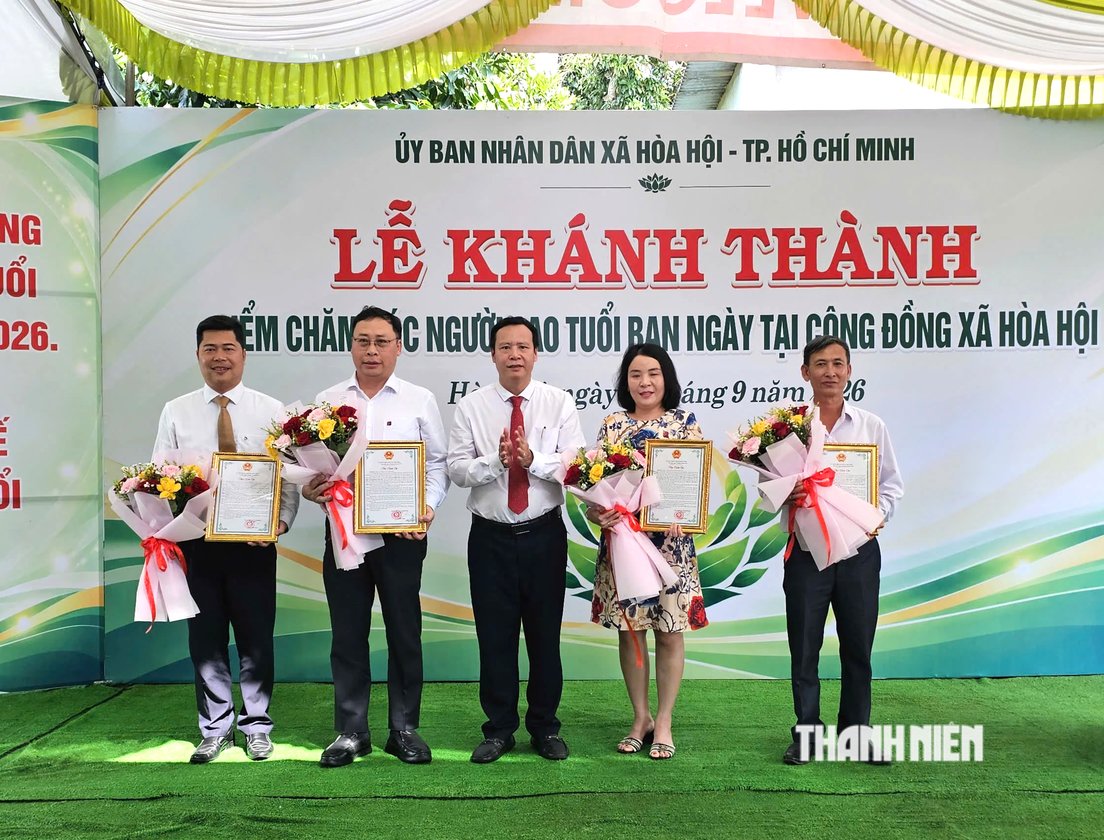 TP.HCM khánh thành điểm chăm sóc người cao tuổi đầu tiên ở xã Hòa Hội- Ảnh 2.