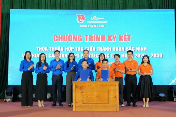 FPT Polytechnic tăng cường hợp t&aacute;c, n&acirc;ng tầm năng lực số cho tuổi trẻ Bắc Ninh - Ảnh 1.