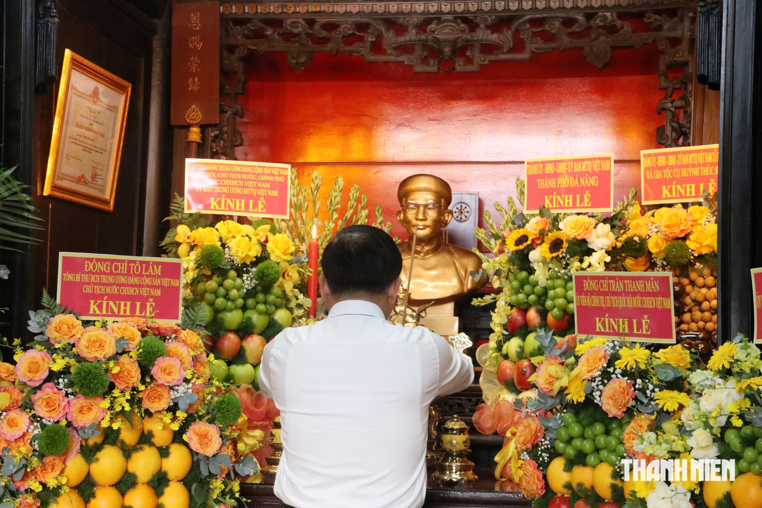 'Tiếp nối tinh thần Huỳnh Thúc Kháng, tận hiến cho Tổ quốc và nhân dân'- Ảnh 2.
