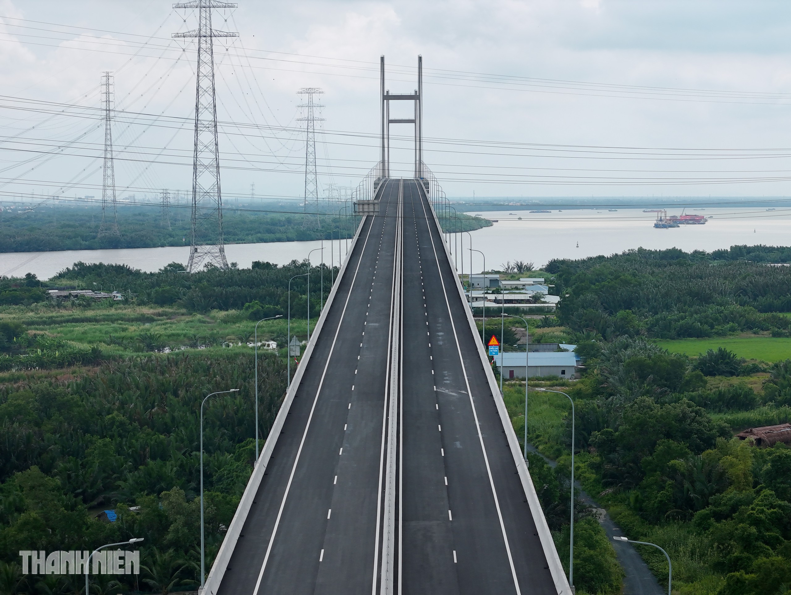 Cao tốc Bến Lức - Long Th&agrave;nh trước giờ th&ocirc;ng to&agrave;n tuyến - Ảnh 9.
