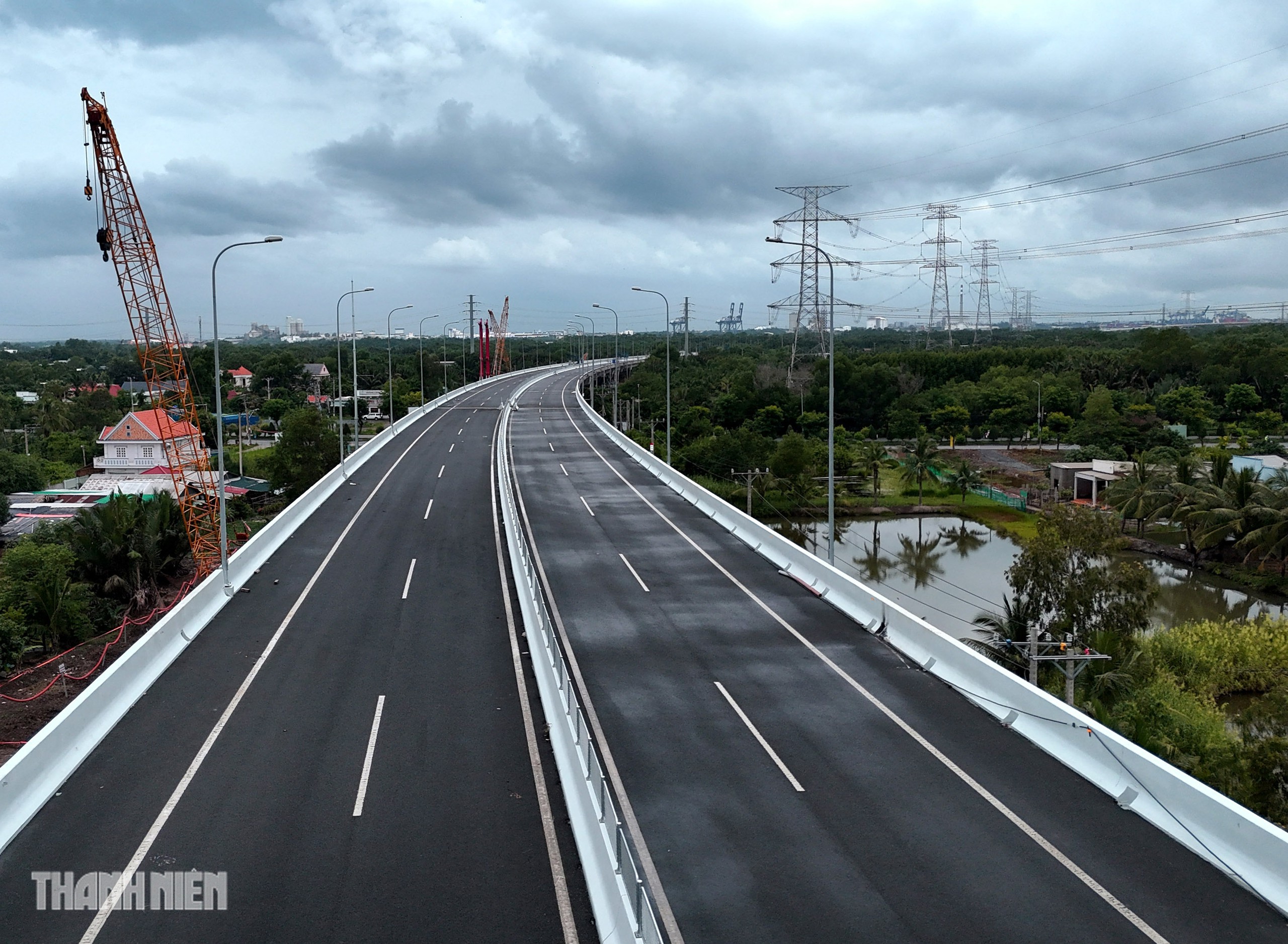 Cao tốc Bến Lức - Long Th&agrave;nh trước giờ th&ocirc;ng to&agrave;n tuyến - Ảnh 10.