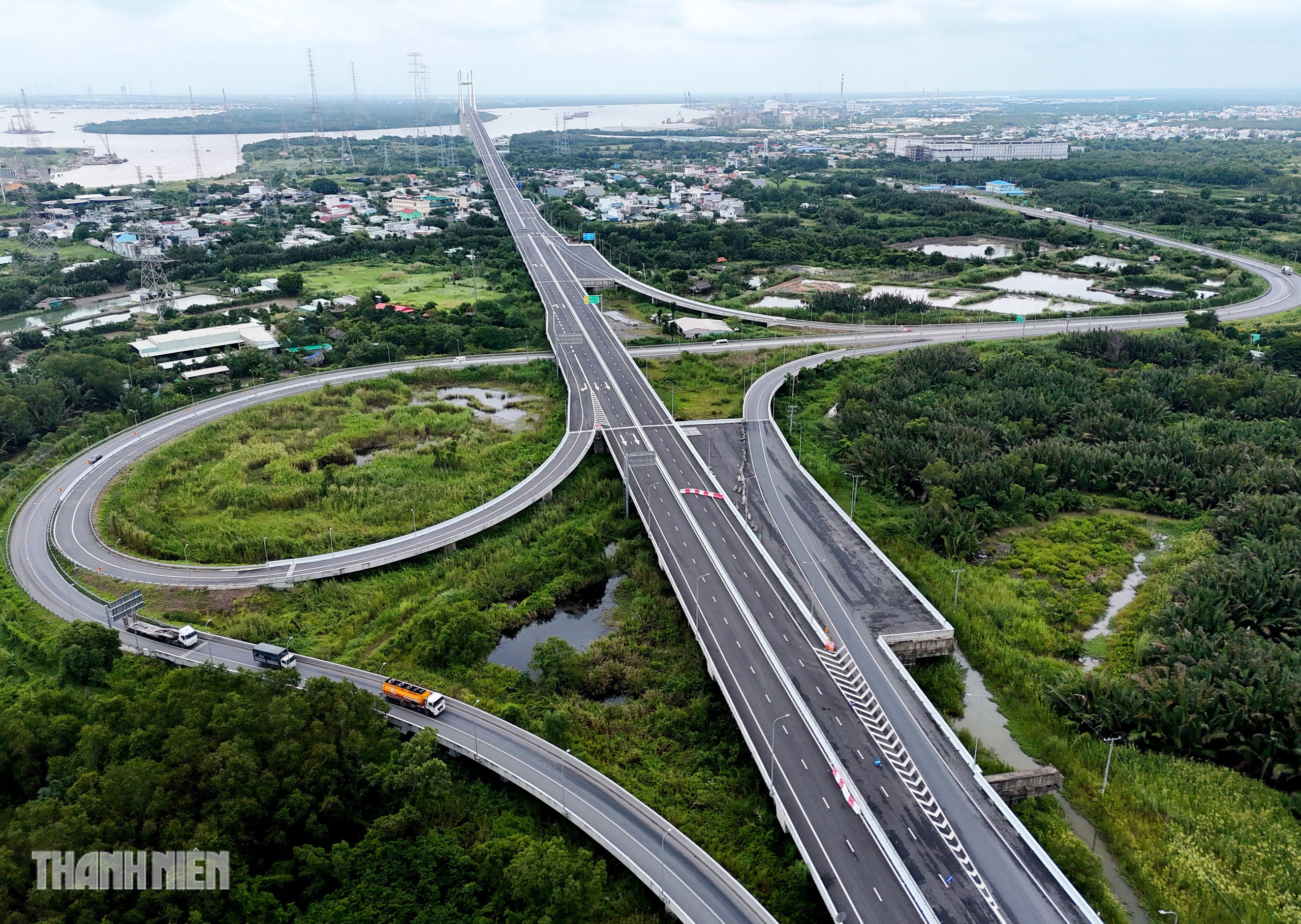 Cao tốc Bến Lức - Long Th&agrave;nh trước giờ th&ocirc;ng to&agrave;n tuyến - Ảnh 12.
