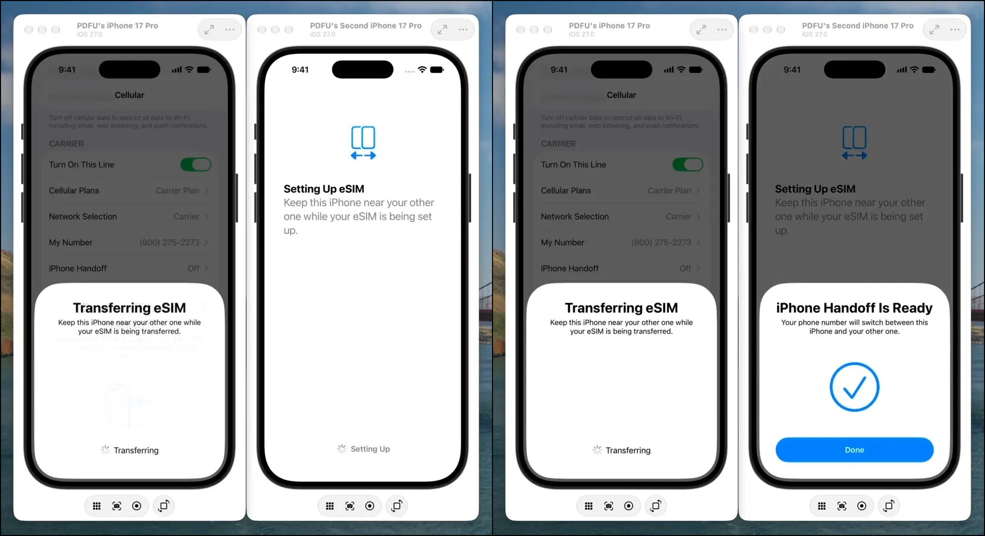 Tính năng ẩn trên iOS 27: Dùng chung một số điện thoại trên hai iPhone - Ảnh 1.