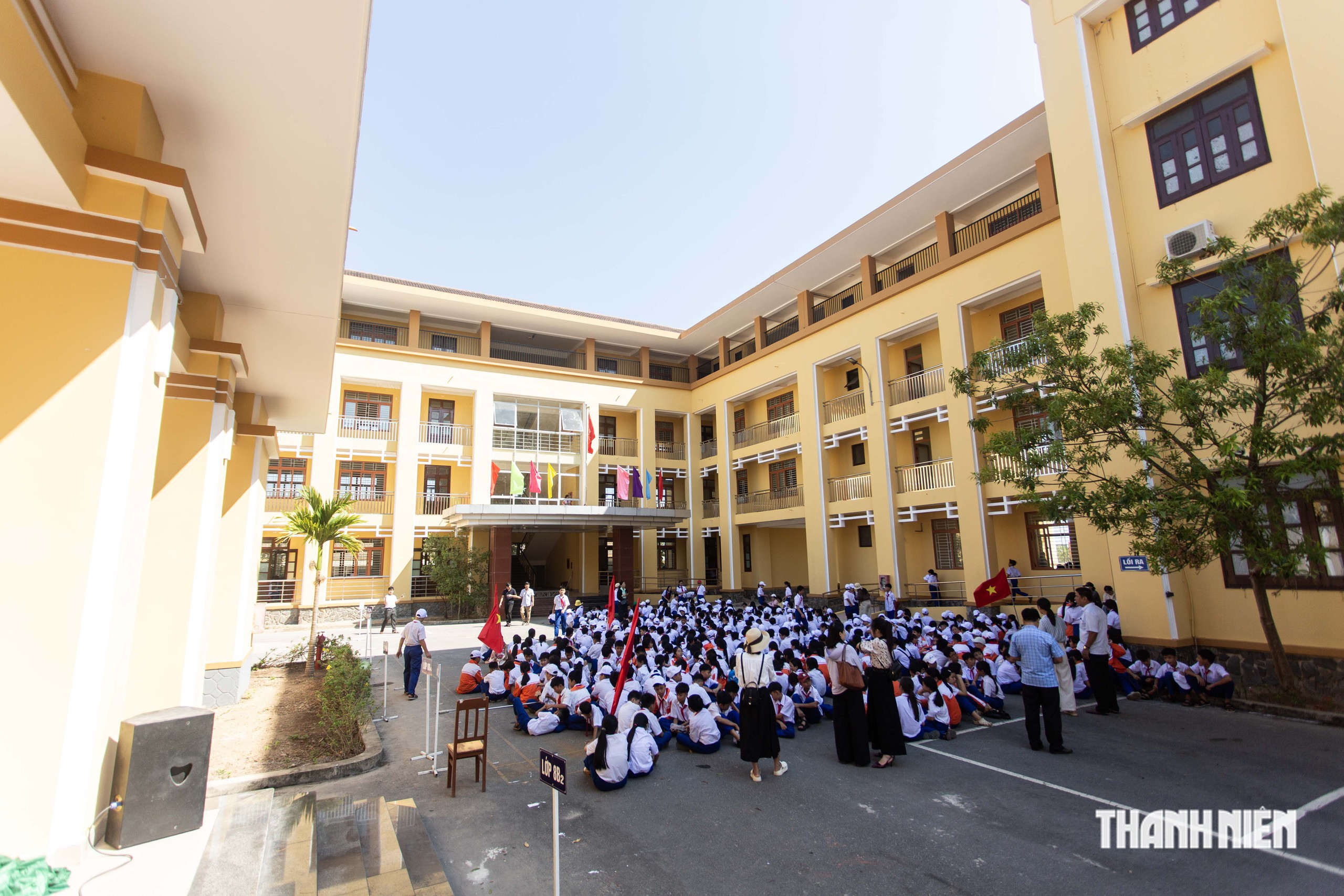 Hơn 10 tỉ đồng 'hô biến' Sở NN - MT cũ thành trường học khang trang - Ảnh 4.