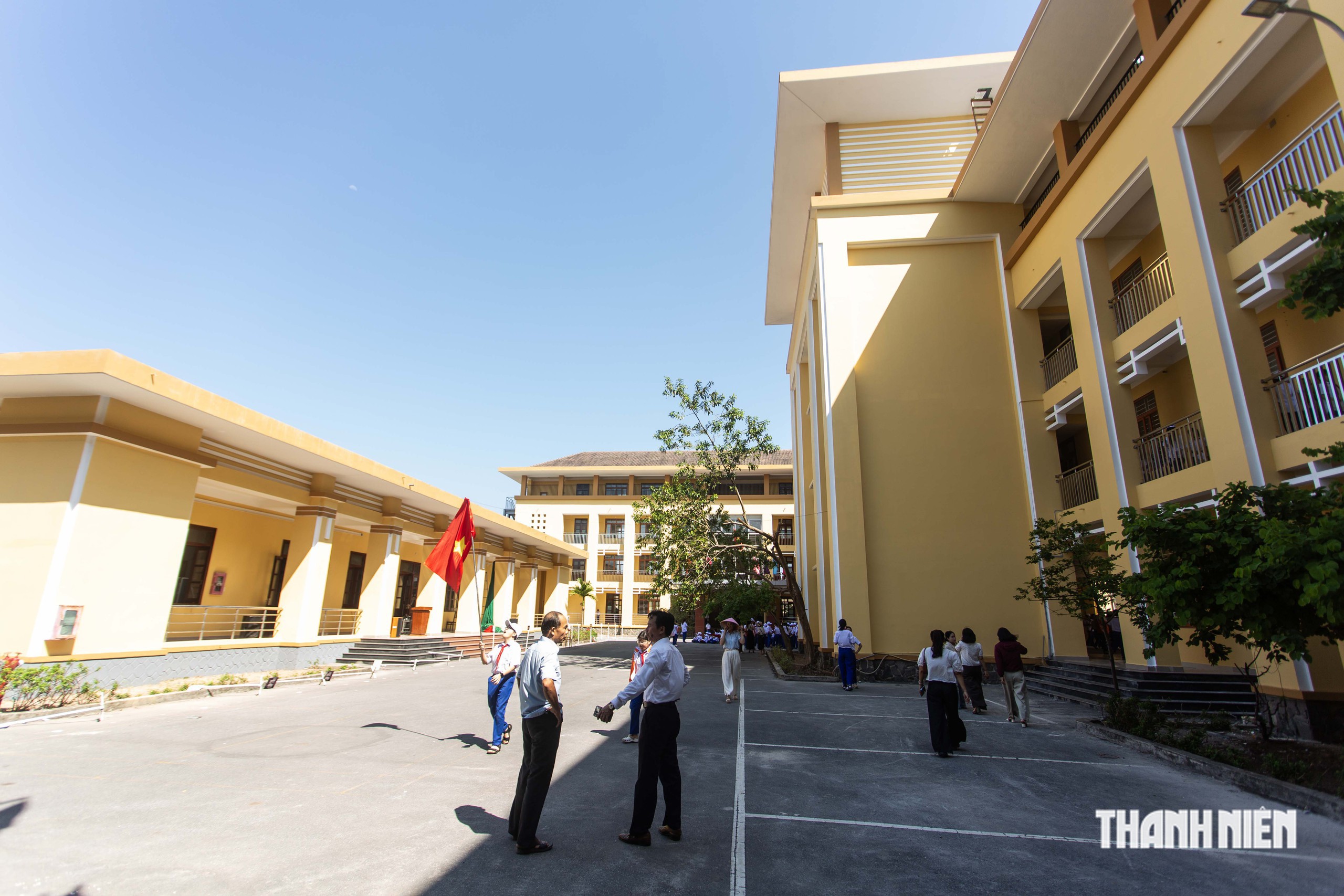 Hơn 10 tỉ đồng 'hô biến' Sở NN - MT cũ thành trường học khang trang - Ảnh 6.