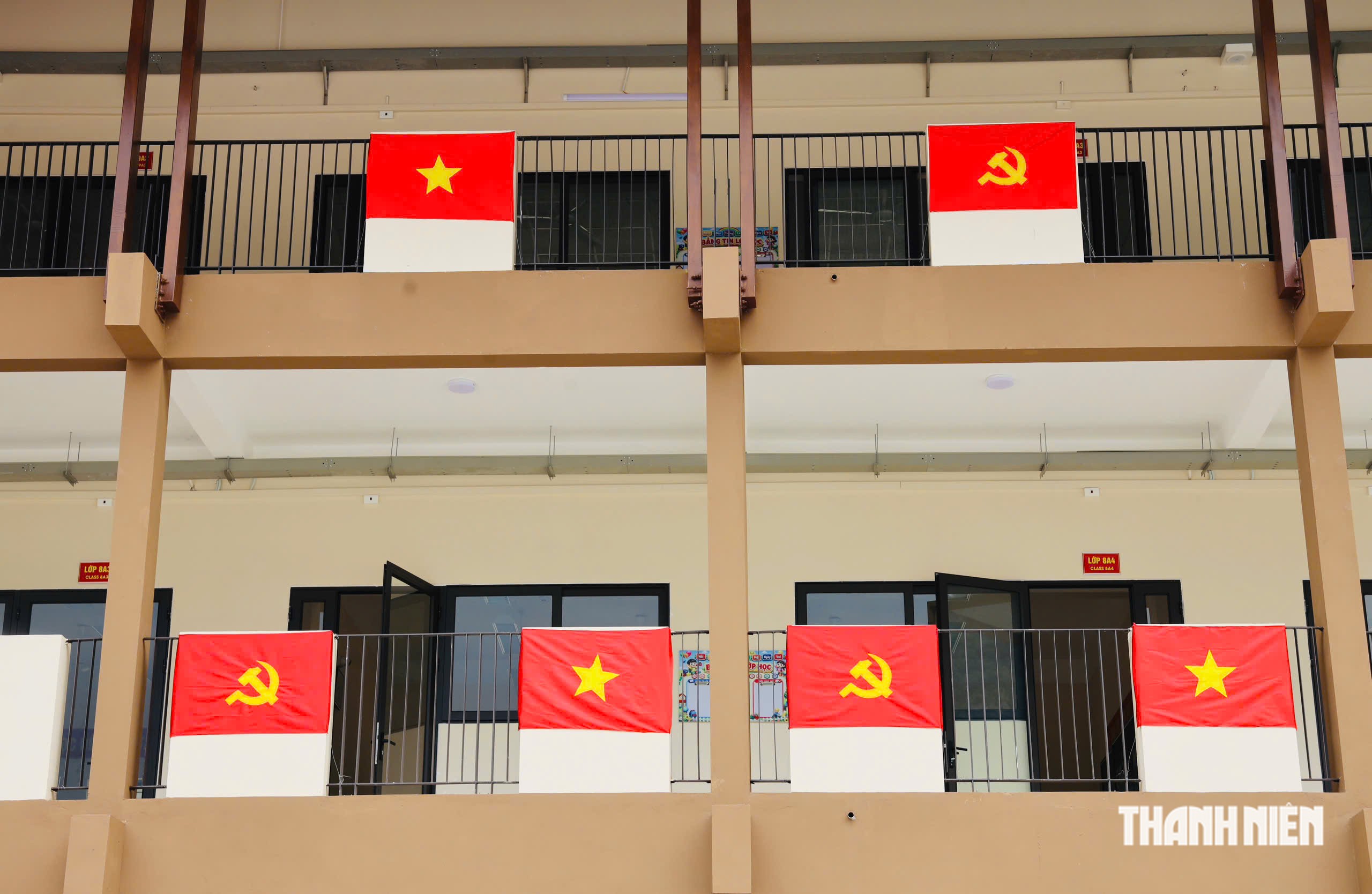 Trường học 241 tỉ đồng vùng biên, điểm cầu trực tiếp lễ khai giảng chung cả nước - Ảnh 15.