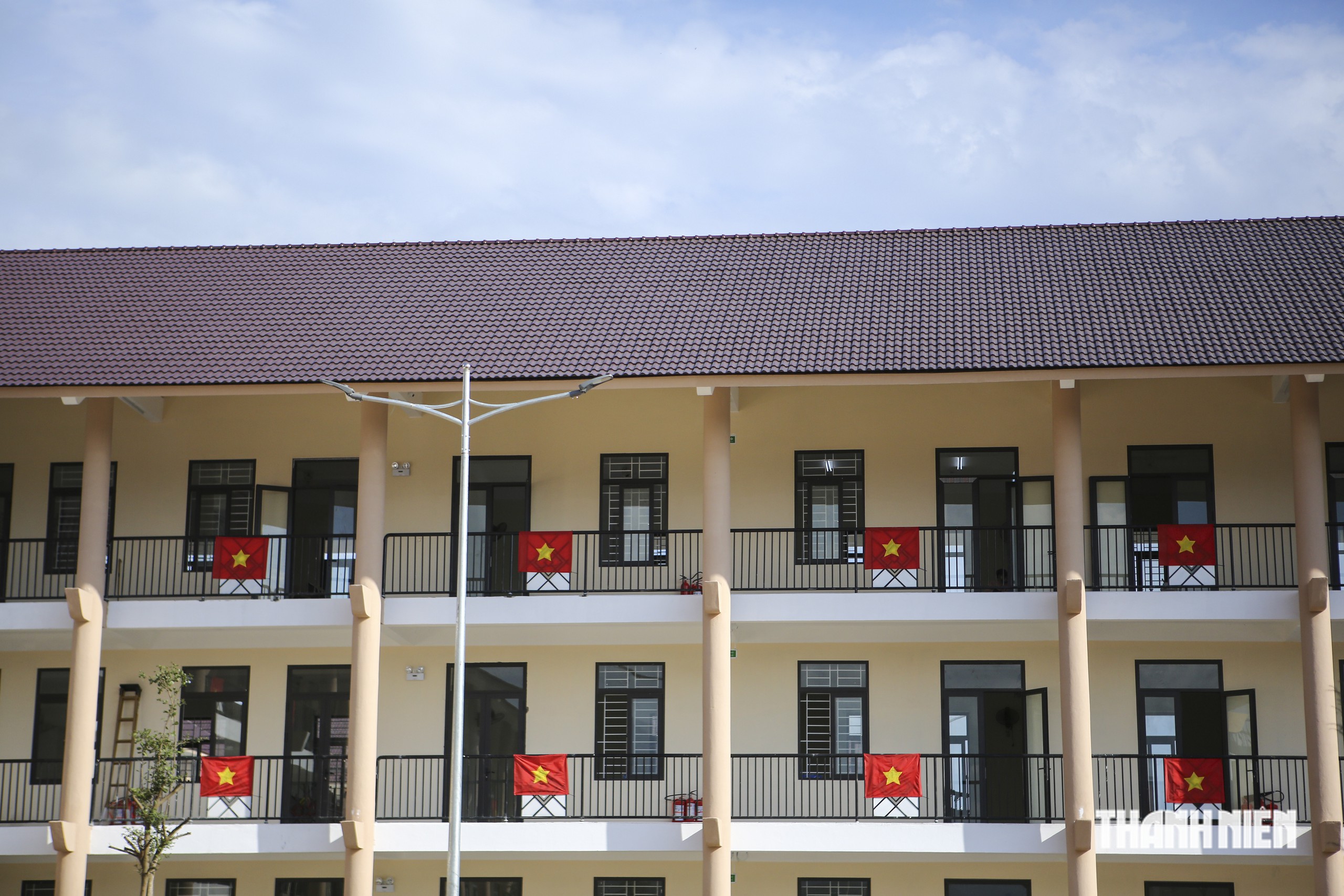 Trường nội tr&uacute; v&ugrave;ng cao Huế trước ng&agrave;y khai giảng: 'Khang trang kh&ocirc;ng tưởng'- Ảnh 13.