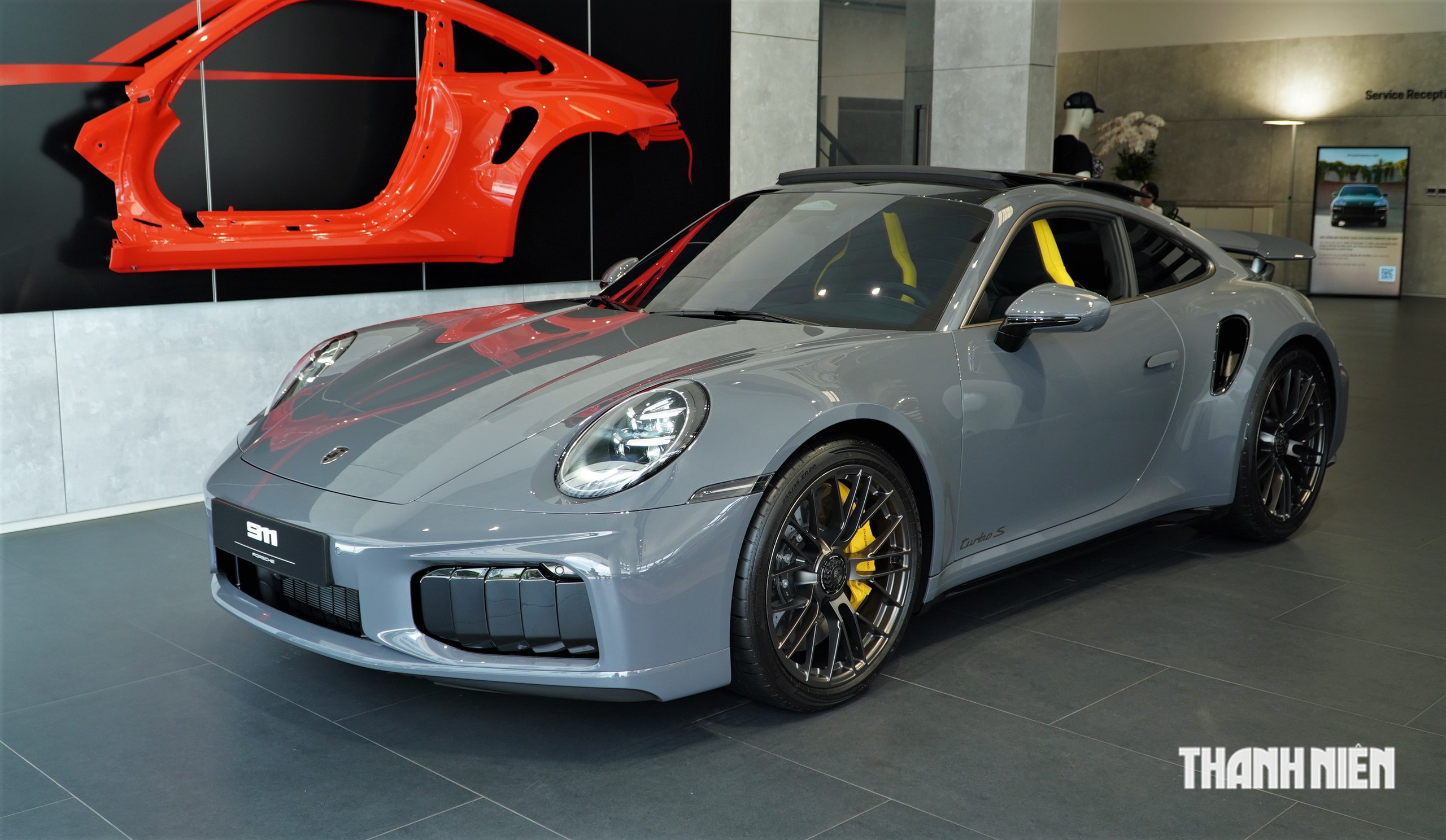 Porsche 911 Turbo S mới đầu tiên về Việt Nam, giá gần 20 tỉ đồng - Ảnh 1.