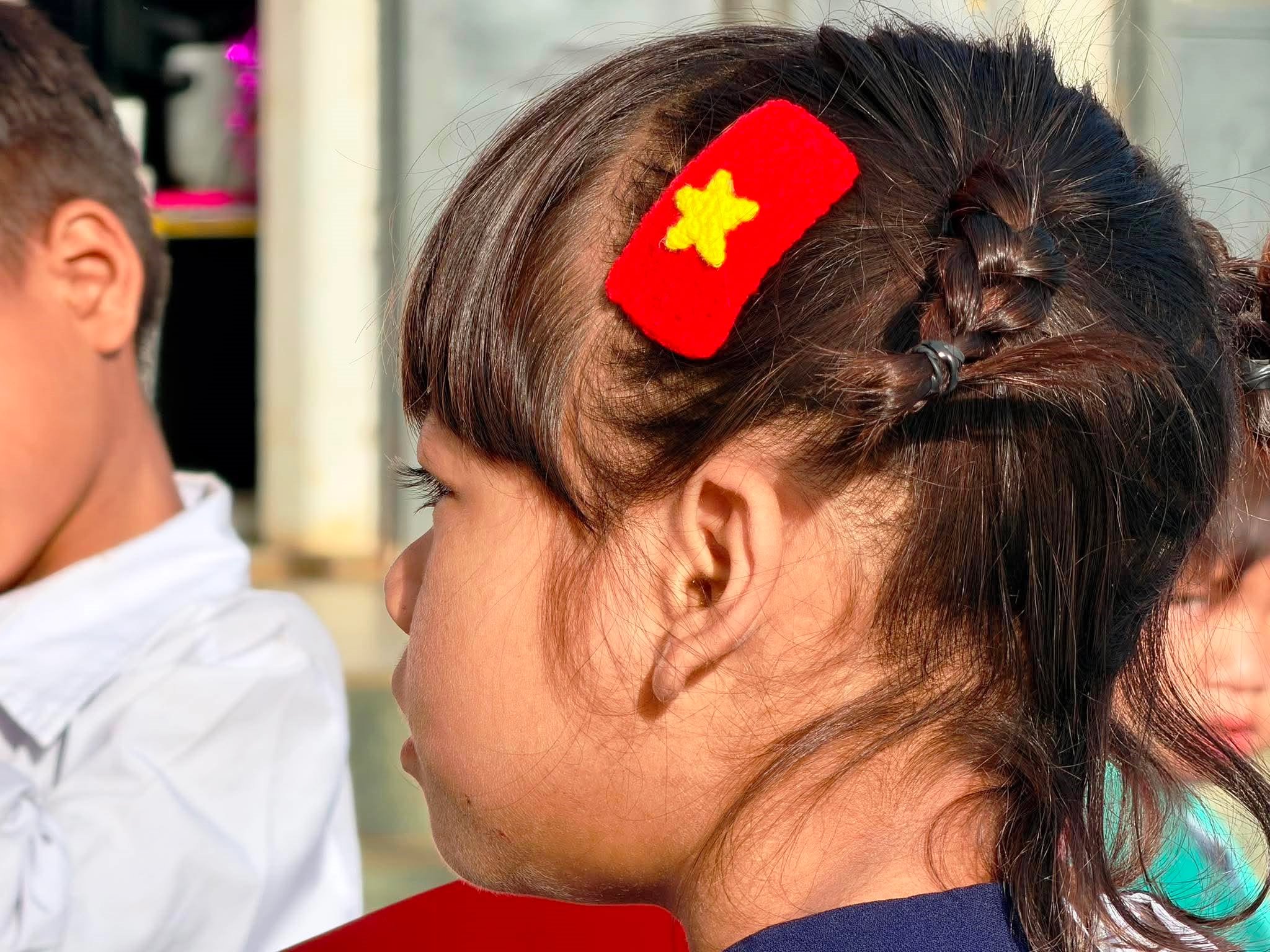 Những hình ảnh ấn tượng tại lễ khai giảng đặc biệt trên 'đỉnh trời' ở Đà Nẵng - Ảnh 6.