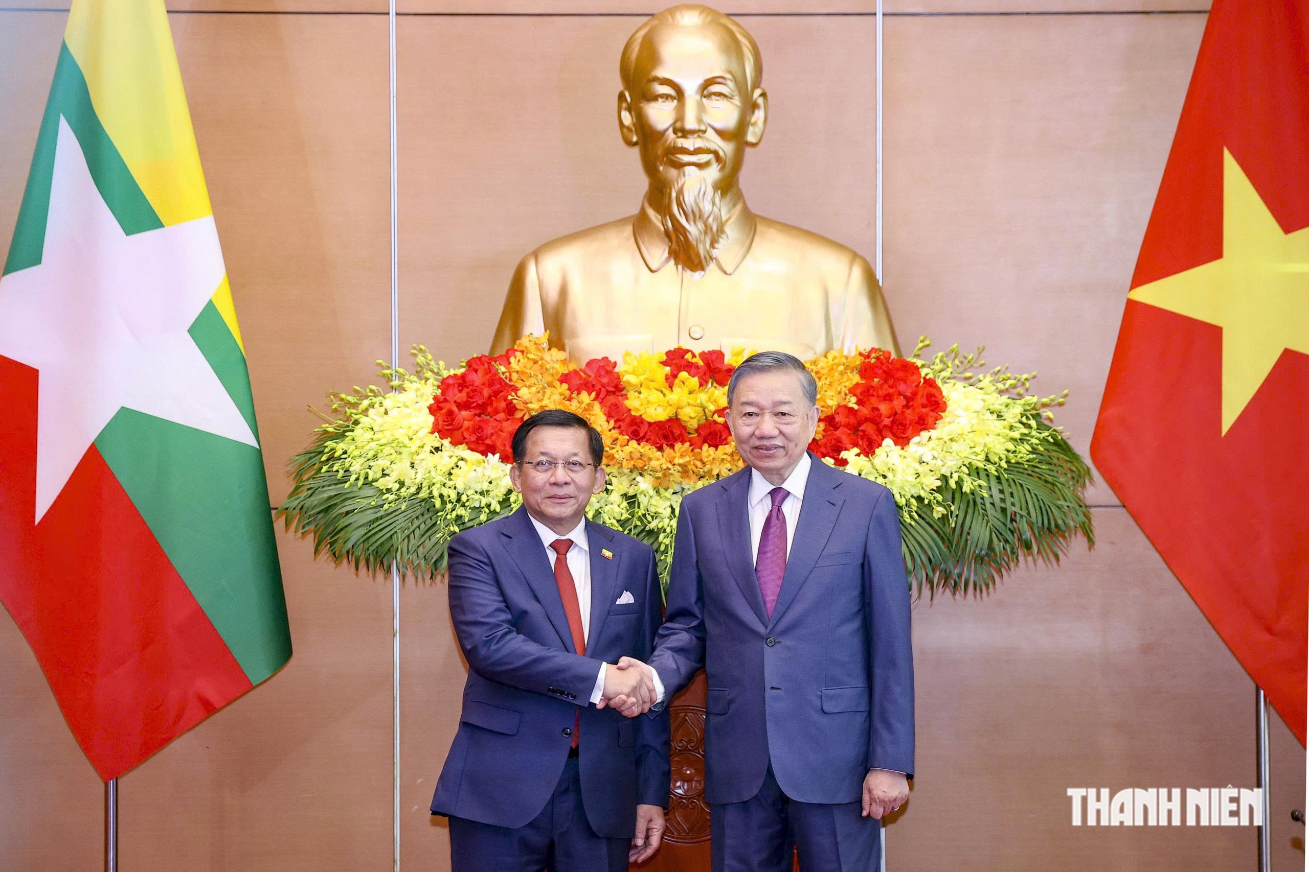 Việt Nam - Myanmar đưa quan hệ Đối tác hợp tác toàn diện vào giai đoạn mới - Ảnh 1.
