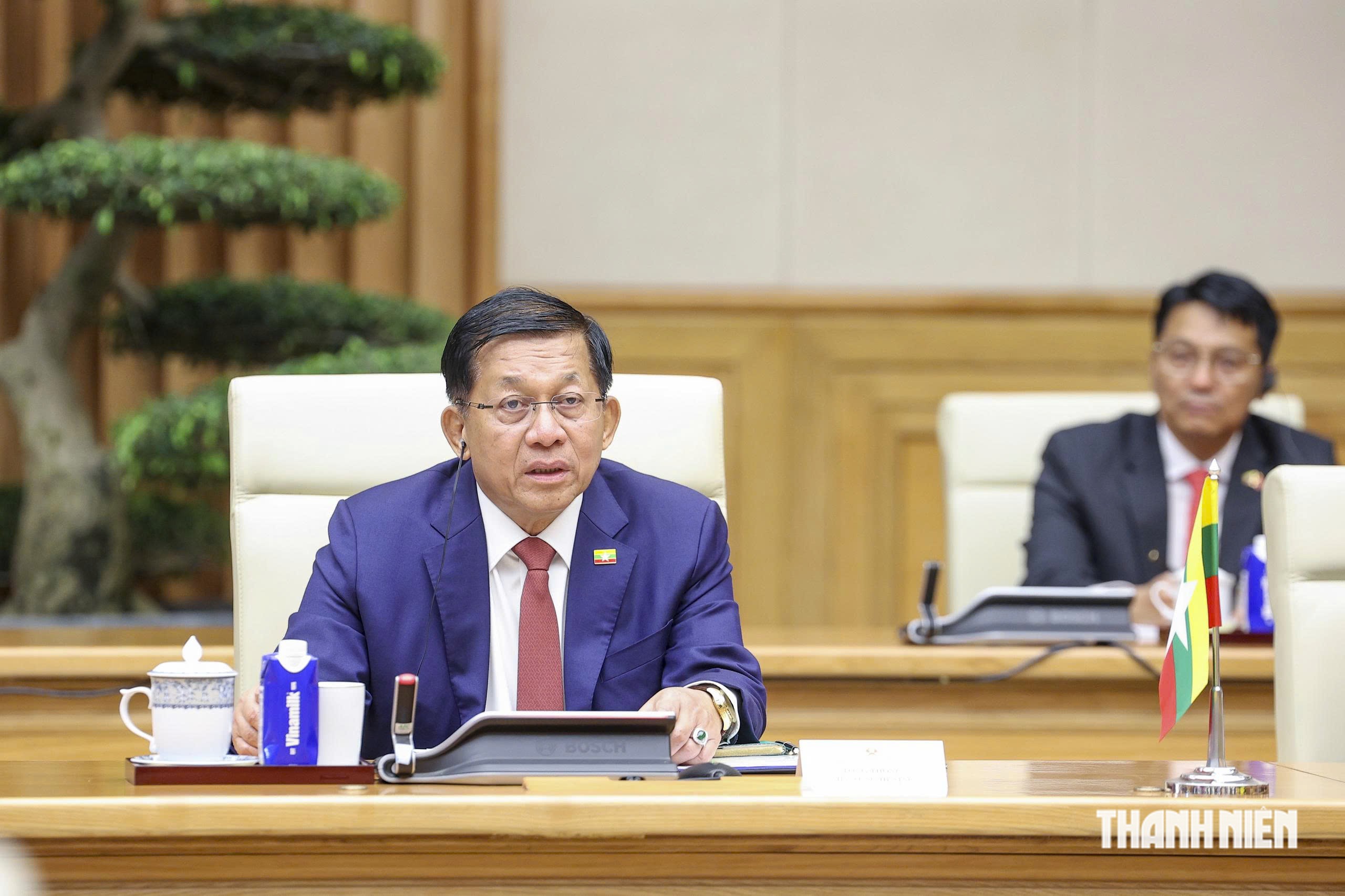 Đề nghị Chính phủ Myanmar tiếp tục tạo điều kiện thuận lợi cho doanh nghiệp Việt Nam - Ảnh 4.