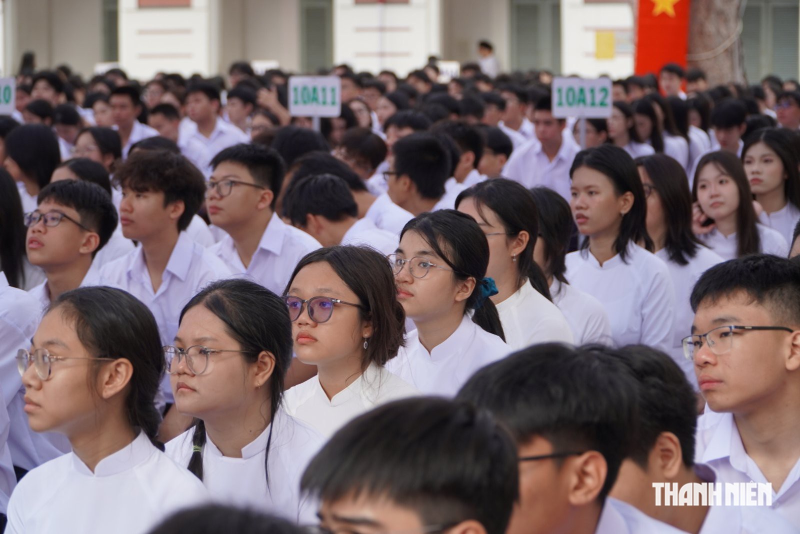 Cô hiệu trưởng nhắn nhủ gì trong lễ khai giảng mà học sinh 'thả tim' rần rần? - Ảnh 2.