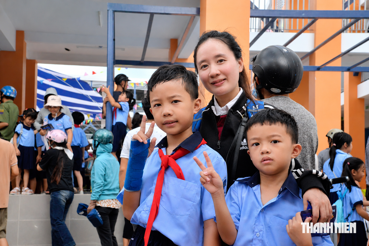 'Khối chưa nghỉ hưu' hồ hởi khi 'khối nghỉ hè' khai giảng- Ảnh 1.