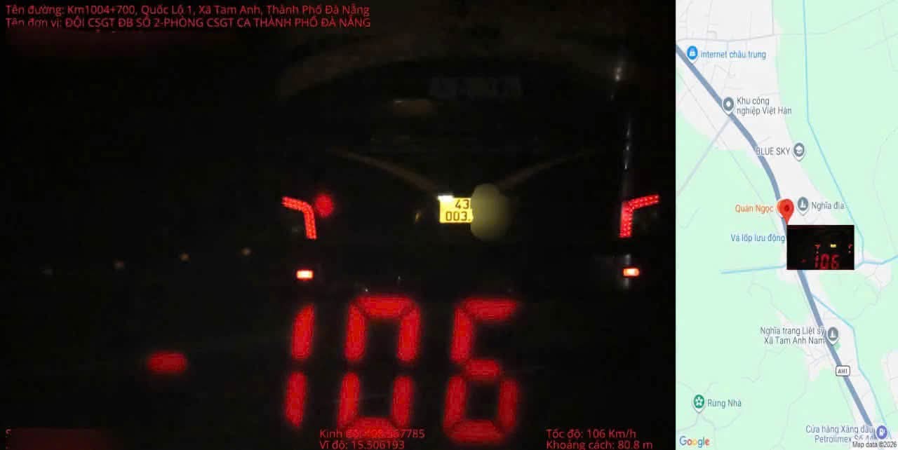 Xe khách phóng 112 km/giờ trên quốc lộ 1, CSGT tăng cường kiểm tra ban đêm- Ảnh 6.