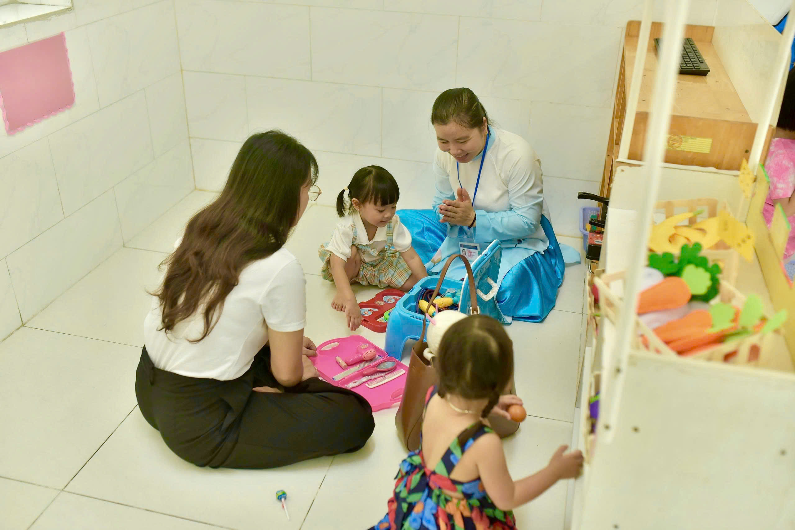 Trường mầm non c&ocirc;ng lập diện t&iacute;ch lớn nhất quận 8 cũ, TP.HCM giờ ra sao? - Ảnh 13.