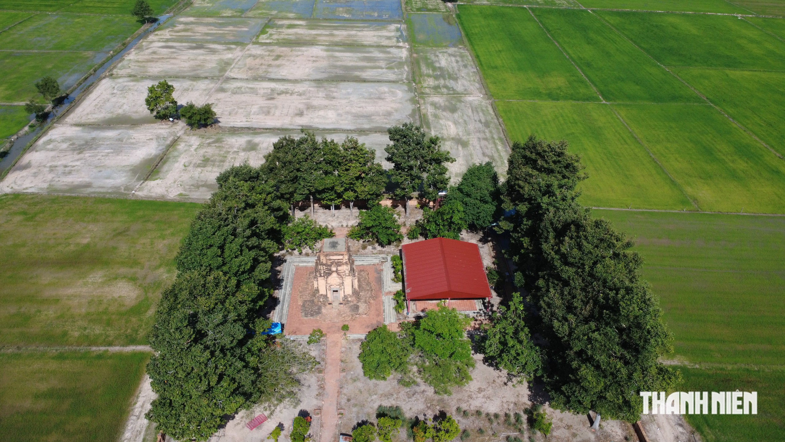'Bí mật' trường tồn của tháp cổ Chót Mạt hơn 1.200 năm giữa đồng lúa Tây Ninh- Ảnh 7.