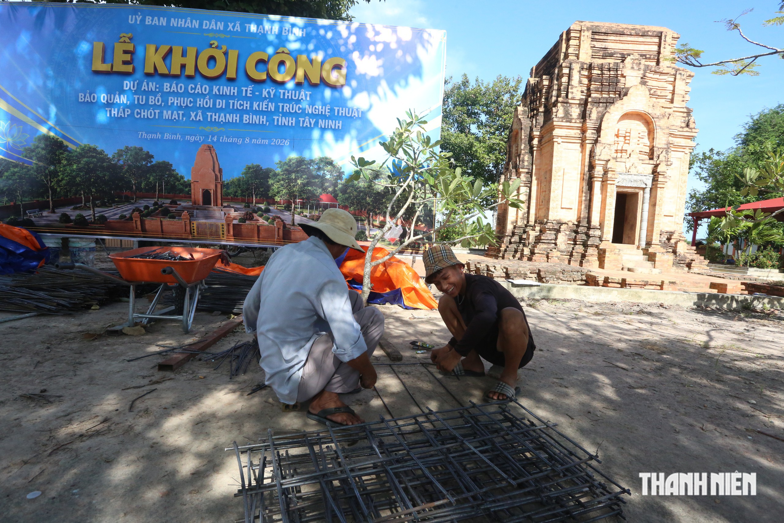 'Bí mật' trường tồn của tháp cổ Chót Mạt hơn 1.200 năm giữa đồng lúa Tây Ninh- Ảnh 8.