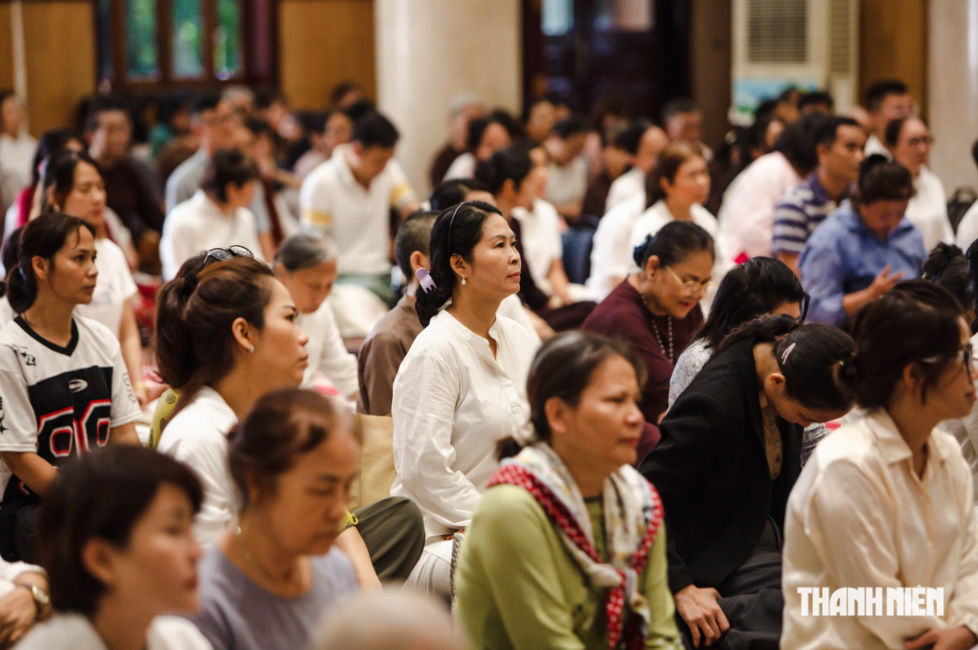 H&agrave;ng trăm tăng ni, phật tử dự lễ tưởng niệm cố Đại trưởng l&atilde;o Hộ T&ocirc;ng - Ảnh 12.
