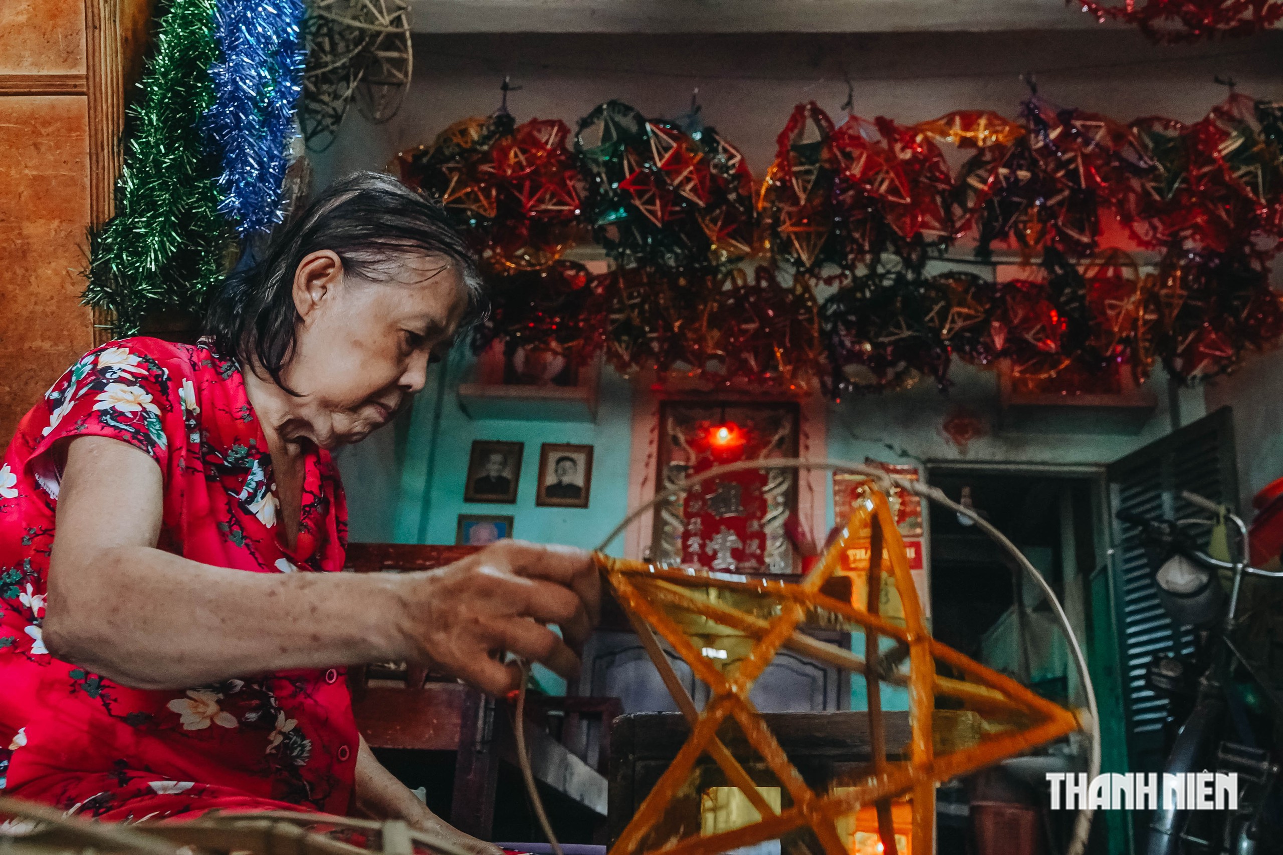 57 năm làm lồng đèn, giữ ký ức trung thu- Ảnh 2.