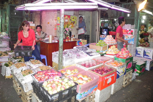 Buông lỏng quản lý rau quả Trung Quốc