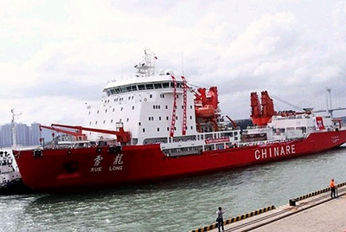 Tàu Trung Quốc hoàn thành chuyến đi ngang Bắc Cực
