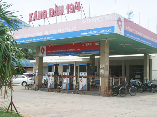 cây xăng đóng cửa