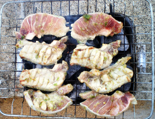 Lườn cá ngừ nướng