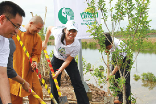 Quỹ “1 triệu cây xanh cho Việt Nam” đến Tiền Giang