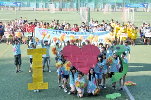 Biểu diễn Flash Mob chào mừng