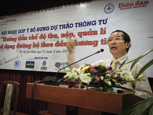 Ông Trần Huy Hiền - Tổng thư ký Hiệp hội Giao nhận Kho vận Việt Nam