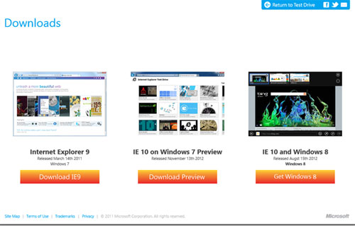 Đã Có Internet Explorer 10 Cho Windows 7