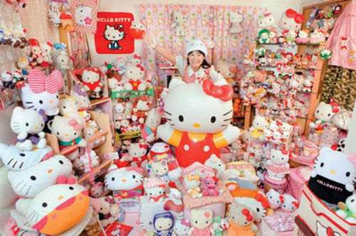 Fan cuồng Hello Kitty