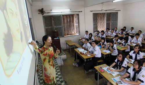 Dạy môn sử ở Trường THPT Nguyễn Thái Bình 