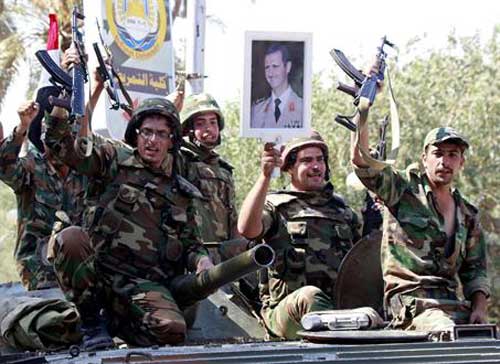 Quân đội Syria vẫn trung thành với Tổng thống Bashar al-Assad 