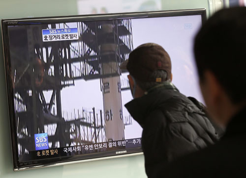 Dân Hàn Quốc phản ứng việc Triều Tiên phóng tên lửa