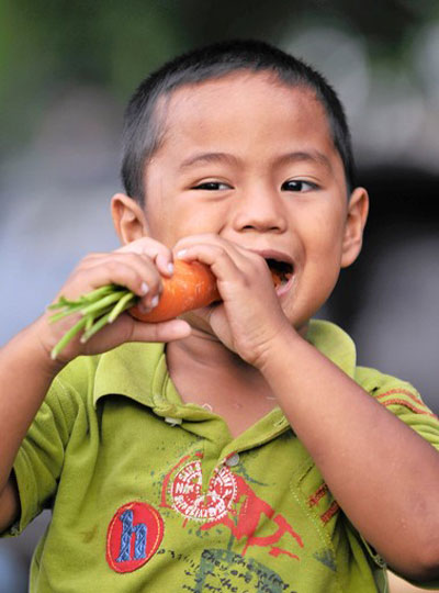 Cách đơn giản khiến trẻ chịu ăn rau quả