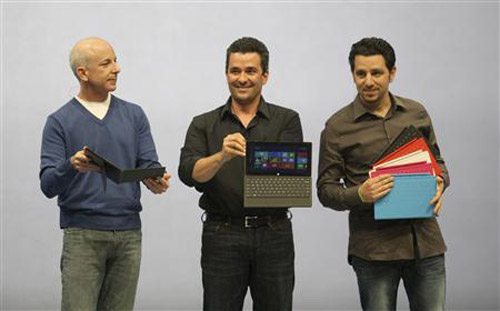 Surface; HP; Microsoft; Windows 8; ARM; Nexus 7