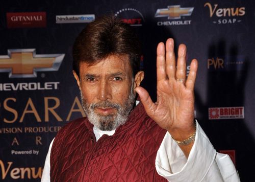 Ảnh chụp siêu sao đầu tiên của Bollywood, ông Rajesh Khanna hồi tháng 1.2012 - Ảnh: AFP