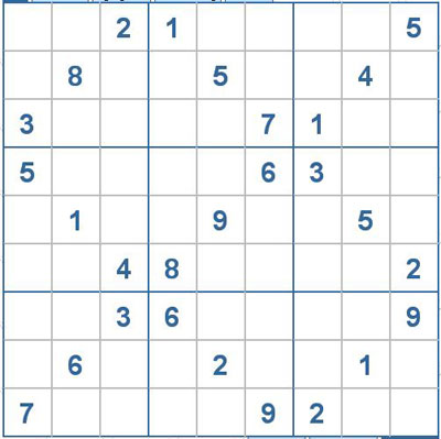Mời các bạn thử sức với ô số Sudoku 2022 mức độ Khó