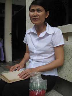 Cô gái khiếm thị vào đại học