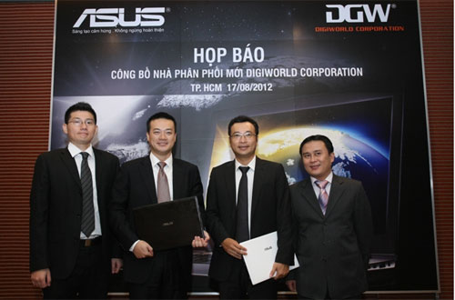 ASUS và DGW ký kết hợp tác phân phối sản phẩm ASUS tại Việt Nam 2