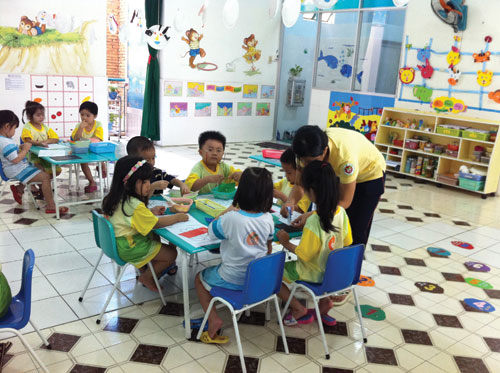 Chuẩn bị cho trẻ vào lớp 1
