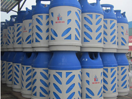 Công ty gas Thủ Đức bình gas vỏ bọc nhựa an toàn, tiện dụng3