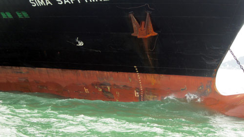 Tai nạn do thuyền phó 2 của tàu Sima Sapphire chủ quan 2