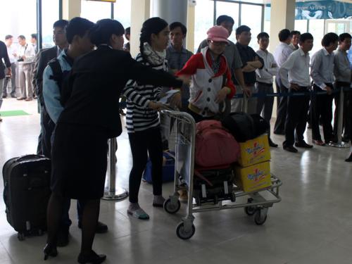 Việc đưa đường bay TP.HCM – Thanh Hóa vào khai thác đã tạo điều kiện thuận lợi cho việc đi lại của hành khách 