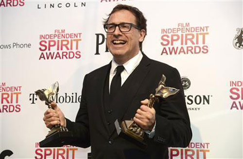 Đạo diễn David O. Russell hạnh phúc với hai giải thưởng quan trọng