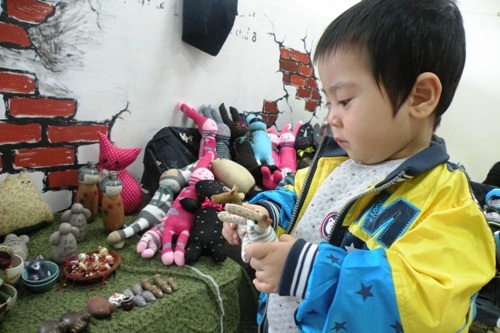 Độc đáo chợ phiên trên không giữa lòng Hà Nội