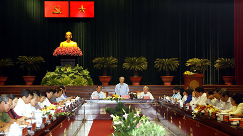 Tổng Bí thư Nguyễn Phú Trọng thăm, làm việc tại TP.HCM